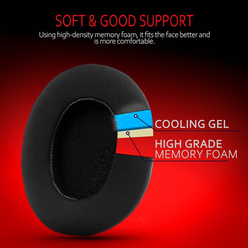 Krone Kalpasmos Instant-Chill Replacement Pads for Sony MDR-7506 - Cooling Gel Ear Cushions, Compatible with Sony MDR-V6 / V7 / CD900ST - Image 3